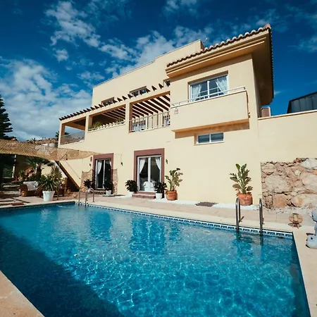 Dahi With Private Pool, Bar, Barbeque And Panoramic Sea Views Almerimar